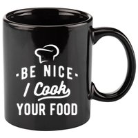 Be Nice I Cook Your Food Funny Cooking Lover Chef Cook 11oz C Handle Ceramic Mug