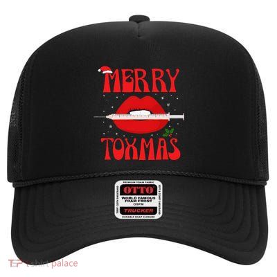 Botox Nurse Injector Christmas Filler Dysport High Crown Mesh Back Trucker Hat