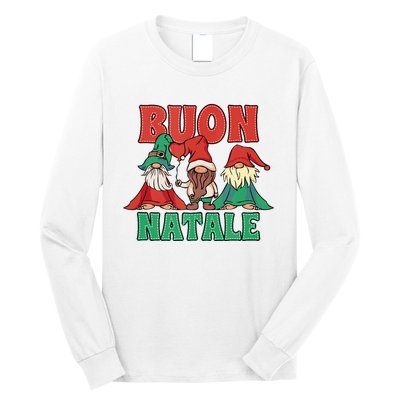 Buon Natale Italian Merry Christmas Tank Top Long Sleeve Shirt