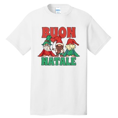 Buon Natale Italian Merry Christmas Tank Top Tall T-Shirt