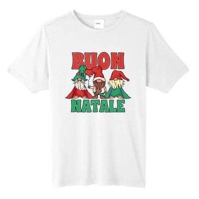 Buon Natale Italian Merry Christmas Tank Top Tall Fusion ChromaSoft Performance T-Shirt