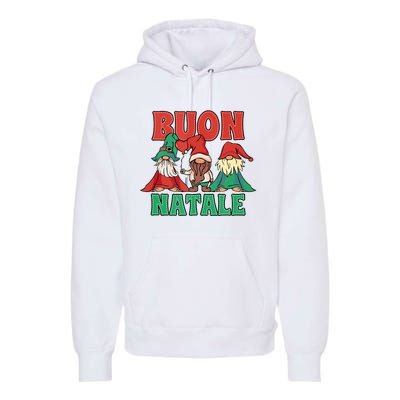 Buon Natale Italian Merry Christmas Tank Top Premium Hoodie