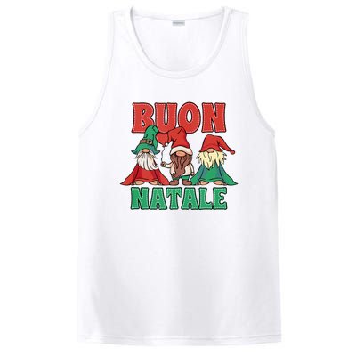 Buon Natale Italian Merry Christmas Tank Top PosiCharge Competitor Tank