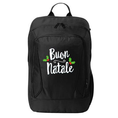 Buon Natale Italy Pride Xmas Holiday Italian Christmas City Backpack