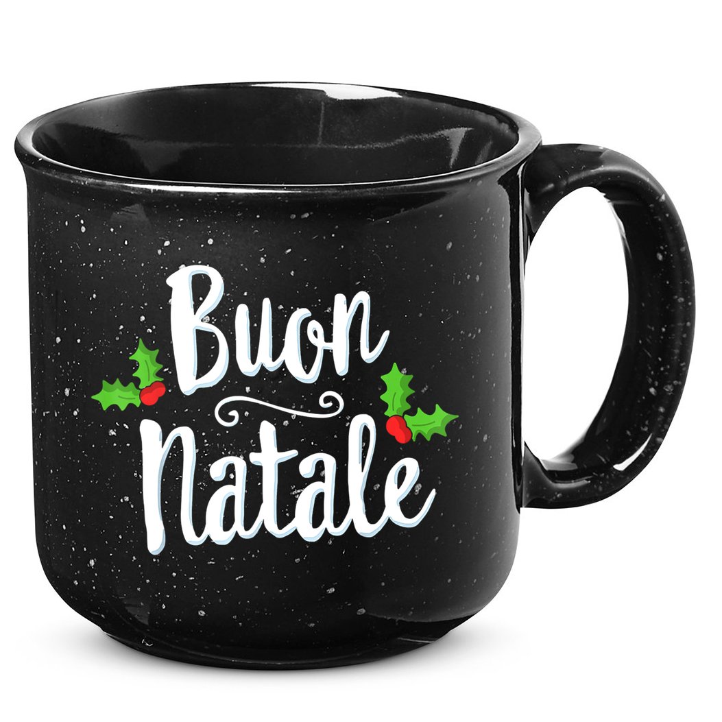 Buon Natale Italy Pride Xmas Holiday Italian Christmas 15oz Campfire Ceramic Mug