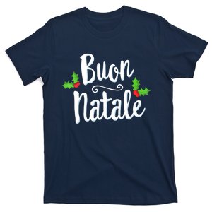 Buon Natale Italy Pride Xmas Holiday Italian Christmas T-Shirt