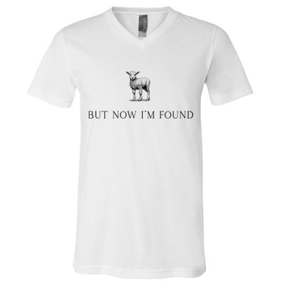 But Now IM Found Christian V-Neck T-Shirt