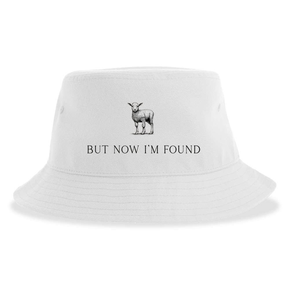 But Now IM Found Christian Sustainable Bucket Hat