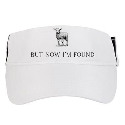 But Now IM Found Christian Adult Drive Performance Visor