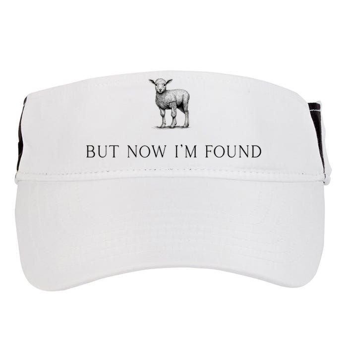 But Now IM Found Christian Adult Drive Performance Visor