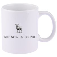 But Now IM Found Christian 11oz C Handle Ceramic Mug
