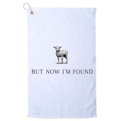 But Now IM Found Christian Golf Towel