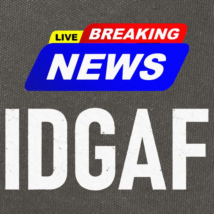 Breaking News I Dont Give A F Uck IDGAF Slang Sarcastic Hot Cotton Canvas Backpack