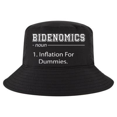 Bidenomics Noun Inflation For Dummies Funny Anti Joe Biden Cool Comfort Performance Bucket Hat