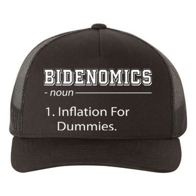 Bidenomics Noun Inflation For Dummies Funny Anti Joe Biden Yupoong Adult 5-Panel Trucker Hat