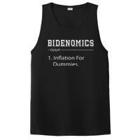 Bidenomics Noun Inflation For Dummies Funny Anti Joe Biden PosiCharge Competitor Tank