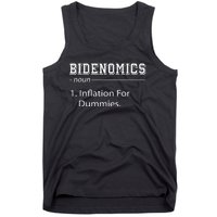 Bidenomics Noun Inflation For Dummies Funny Anti Joe Biden Tank Top