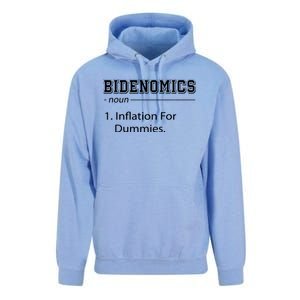 Bidenomics Noun Inflation For Dummies Funny Anti Joe Biden Unisex Surf Hoodie