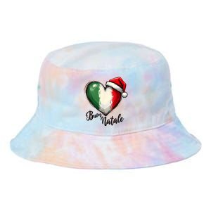 Buon Natale Italian Family Christmas Italy Pride Tie Dye Newport Bucket Hat