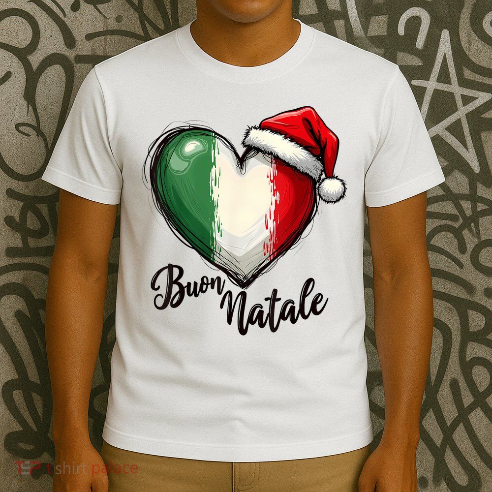 Buon Natale Italian Family Christmas Italy Pride T-Shirt