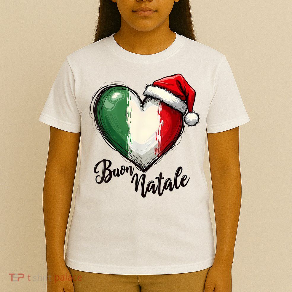 Buon Natale Italian Family Christmas Italy Pride T-Shirt