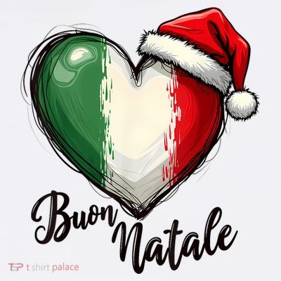 Buon Natale Italian Family Christmas Italy Pride T-Shirt
