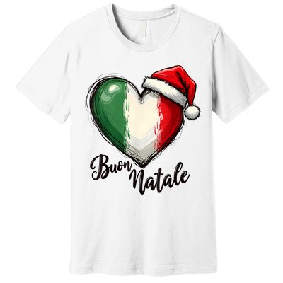 Buon Natale Italian Family Christmas Italy Pride Premium T-Shirt