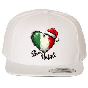 Buon Natale Italian Family Christmas Italy Pride Wool Snapback Cap