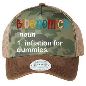 Bidenomics Noun Inflation For Dummies Funny Joe Biden Political Legacy Tie Dye Trucker Hat