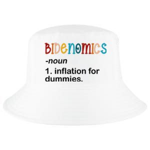 Bidenomics Noun Inflation For Dummies Funny Joe Biden Political Cool Comfort Performance Bucket Hat