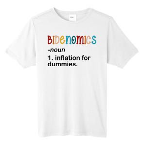 Bidenomics Noun Inflation For Dummies Funny Joe Biden Political Tall Fusion ChromaSoft Performance T-Shirt