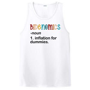 Bidenomics Noun Inflation For Dummies Funny Joe Biden Political PosiCharge Competitor Tank