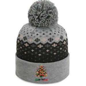 Buon Natale Italian Pasta Christmas Tree Xmas  The Baniff Cuffed Pom Beanie