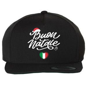 Buon Natale Italian Family Christmas Italy Pride Holiday Wool Snapback Cap