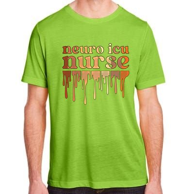 Black Neuro Icu Nurse African American Neuro Icu Nursing Funny Gift Adult ChromaSoft Performance T-Shirt