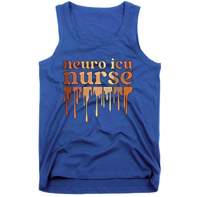 Black Neuro Icu Nurse African American Neuro Icu Nursing Funny Gift Tank Top