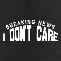 Breaking News I DonT Care Adult Drive Performance Visor