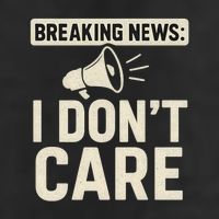 Breaking News: I Don't Care 11oz C Handle Ceramic Mug