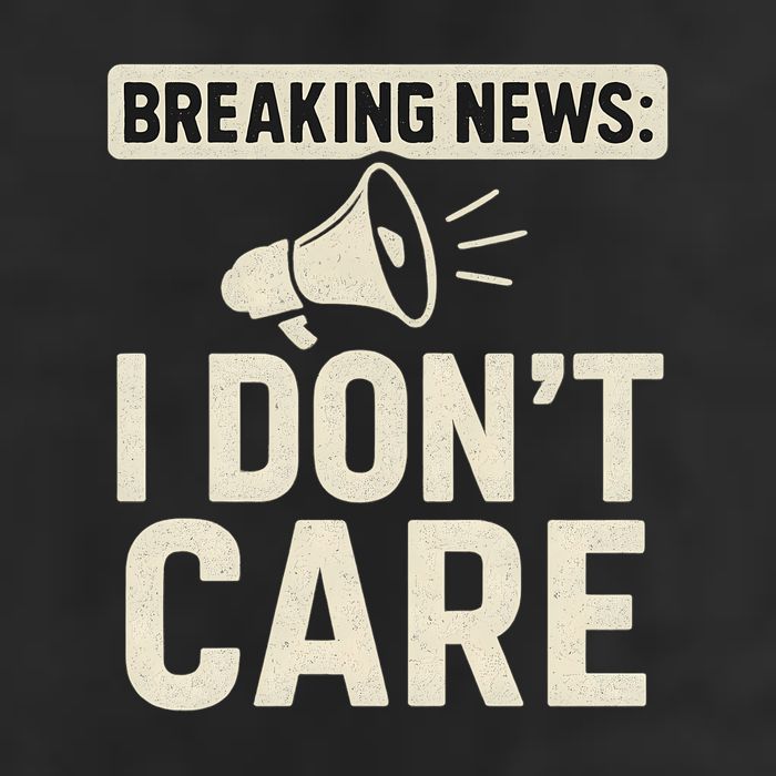 Breaking News: I Don't Care 11oz C Handle Ceramic Mug