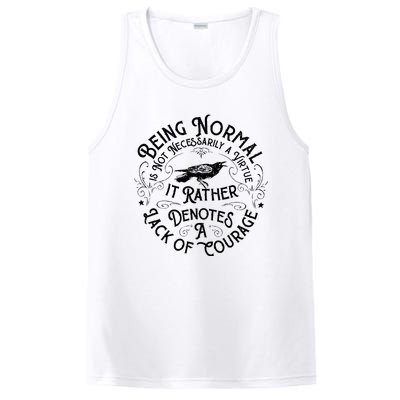 Being Normal Is Not Necessarily A Virtue Apparel PosiCharge Competitor Tank