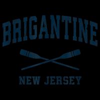 Brigantine New Jersey Vintage Nautical Paddles Sports Oars Toddler Hoodie