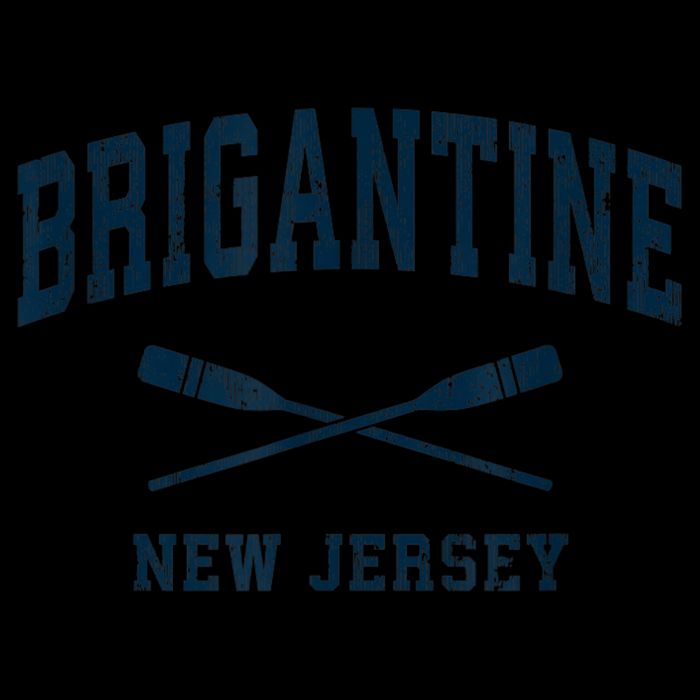 Brigantine New Jersey Vintage Nautical Paddles Sports Oars Toddler Hoodie