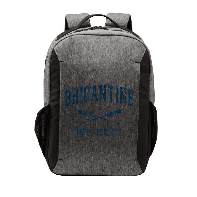 Brigantine New Jersey Vintage Nautical Paddles Sports Oars Vector Backpack