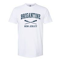 Brigantine New Jersey Vintage Nautical Paddles Sports Oars Softstyle CVC T-Shirt