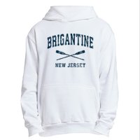 Brigantine New Jersey Vintage Nautical Paddles Sports Oars Urban Pullover Hoodie