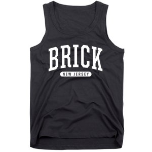 Brick New Jersey Souvenirs College Style Brick New Jersey Souvenir Tank Top