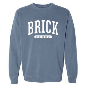 Brick New Jersey Souvenirs College Style Brick New Jersey Souvenir Garment-Dyed Sweatshirt