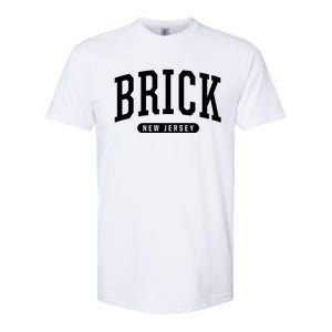 Brick New Jersey Souvenirs College Style Brick New Jersey Souvenir Softstyle CVC T-Shirt