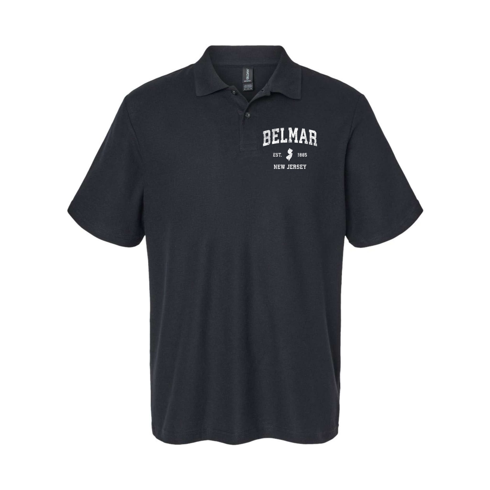 Belmar New Jersey Nj Vintage Sports Polo