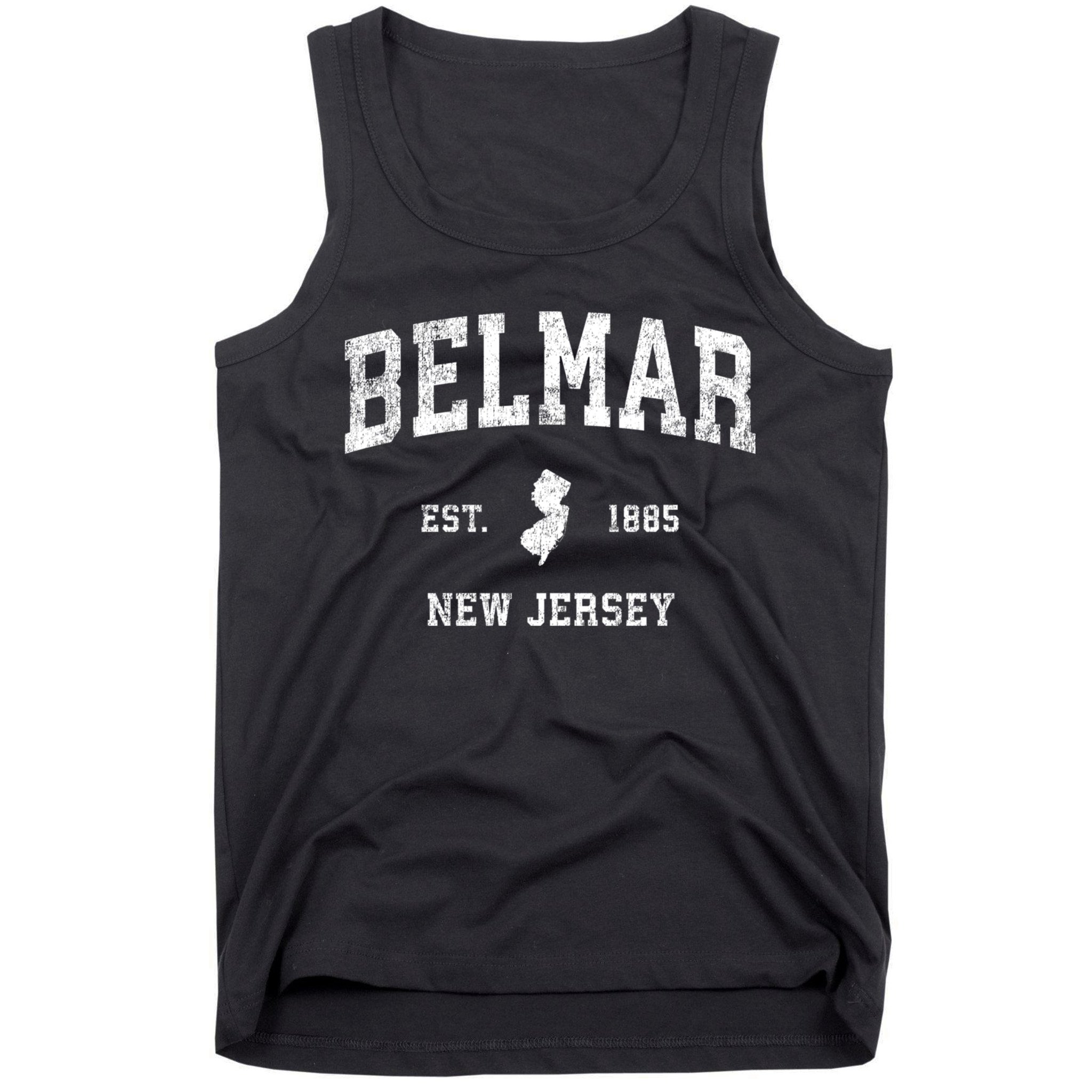 Belmar New Jersey Nj Vintage Sports Tank Top